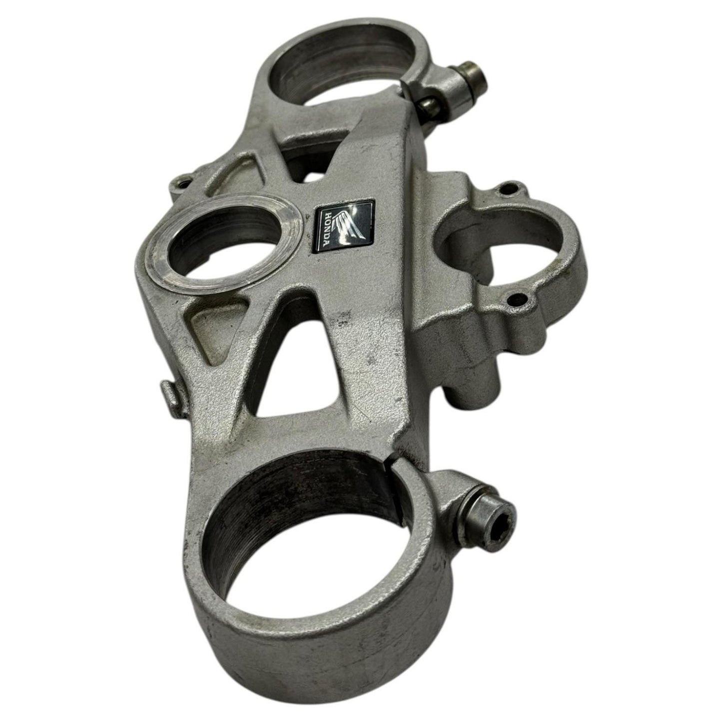 2008 - 2011 HONDA CBR1000RR TRIPLE TREE CLAMP UPPER FRONT FORKS SILVER STOCK