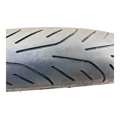 2006 - 2008 TRIUMPH DAYTONA 675 FRONT WHEEL RIM TIRE RUBBER GREY STOCK