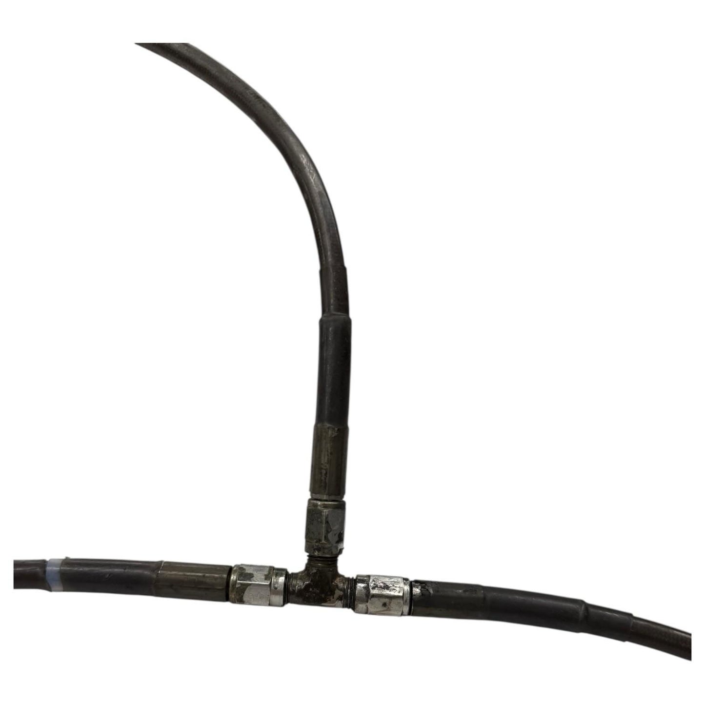 2008 - 2011 HONDA CBR1000RR FRONT BRAKE LINES STEEL BRAIDED CALIPER HOSES