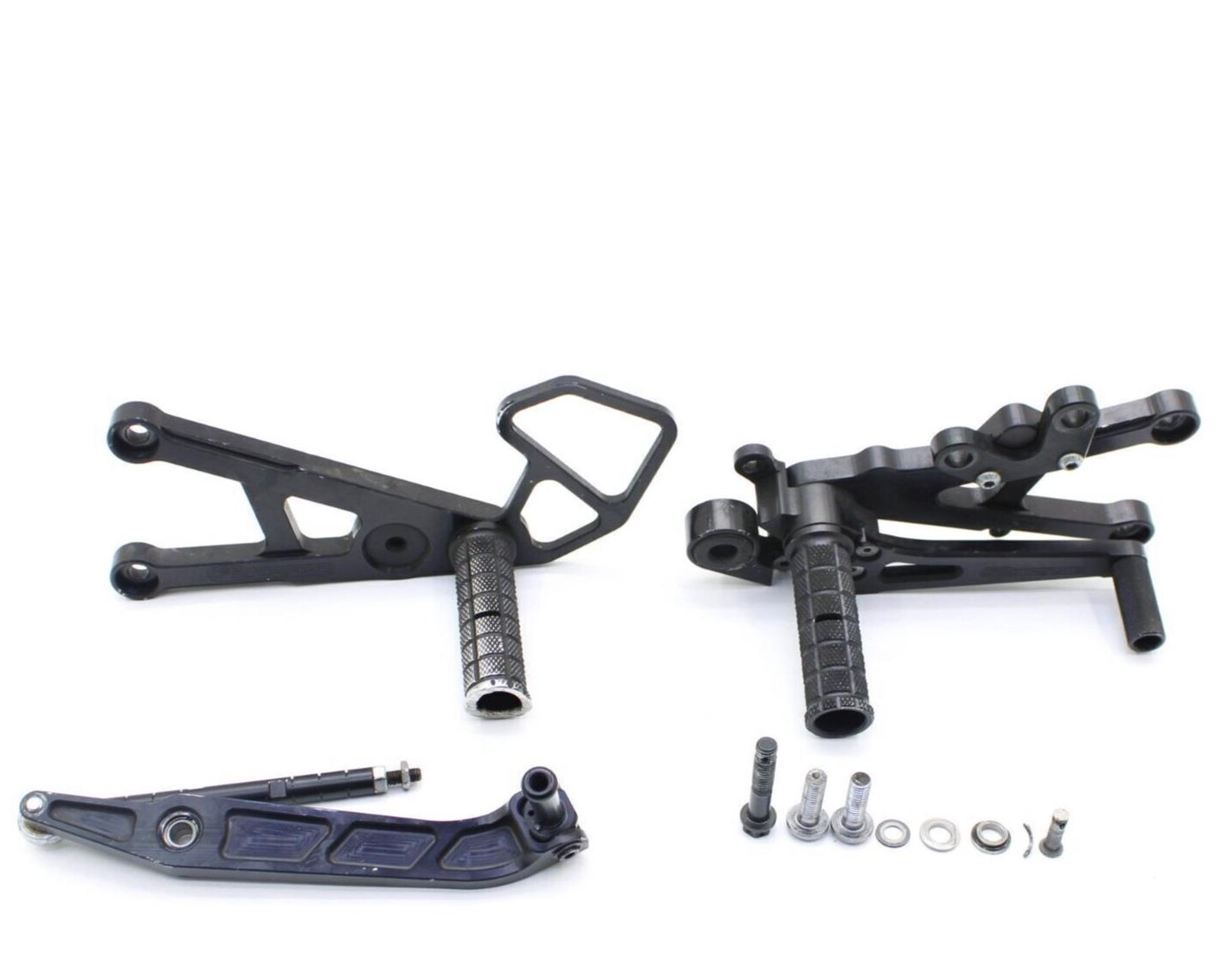 2008 - 2016 YAMAHA YZF R6 CFMOTORSPORTS REARSETS TRACK FOCUSED PEGS REAR SETS