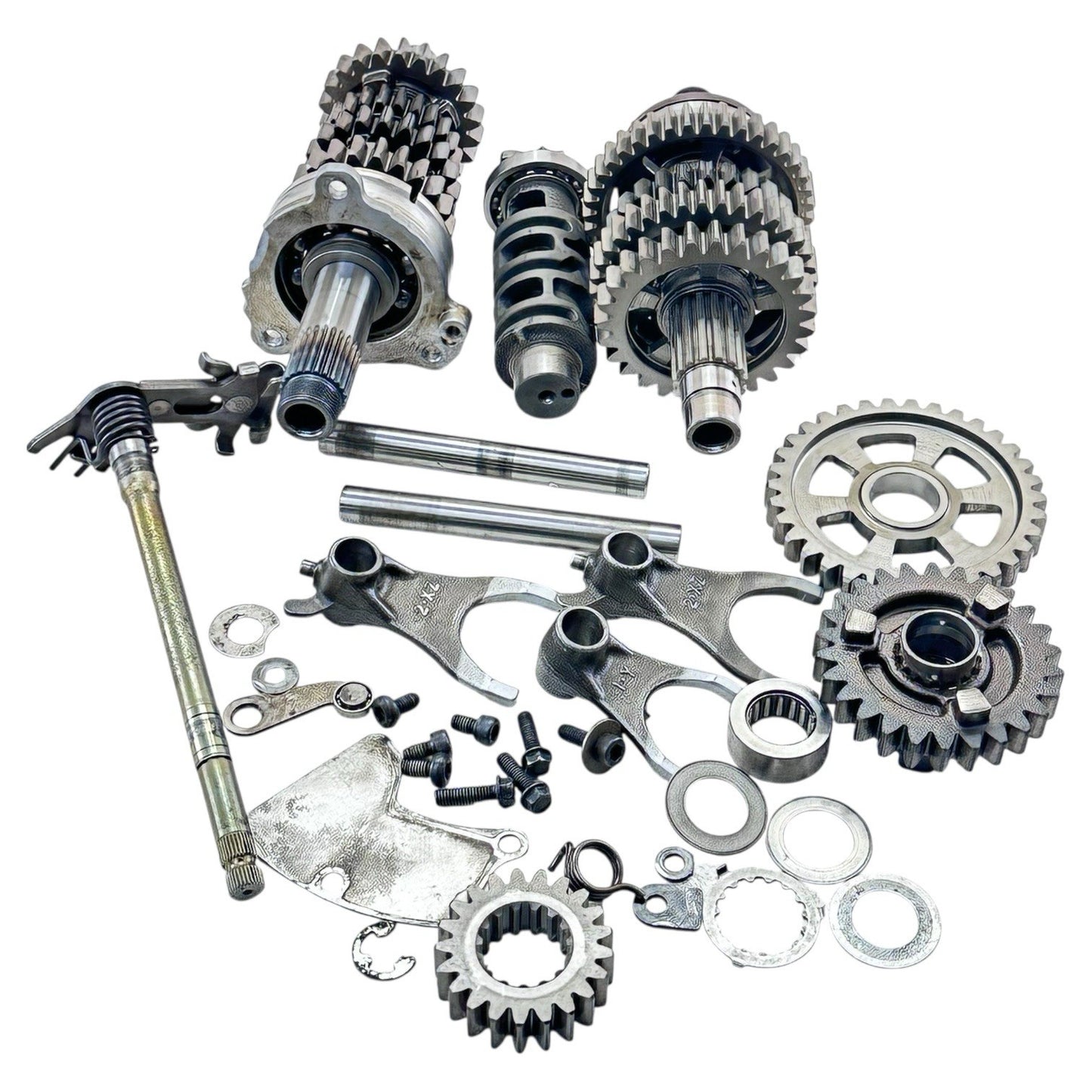 2006 - 2008 TRIUMPH DAYTONA 675 ENGINE MOTOR TRANSMISSION TRANNY GEARS SET STOCK