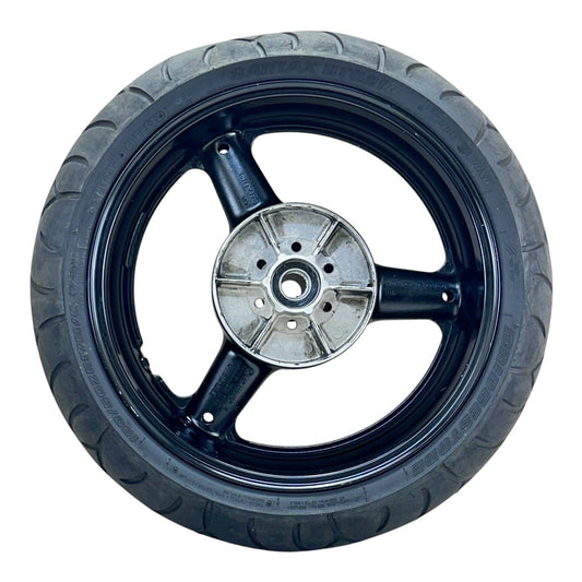 1999 - 2007 SUZUKI HAYABUSA REAR WHEEL BACK RIM TIRE RUBBER BLACK STOCK OEM