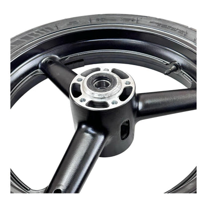 1999 - 2007 SUZUKI HAYABUSA FRONT WHEEL RIM TIRE RUBBER BLACK STOCK OEM