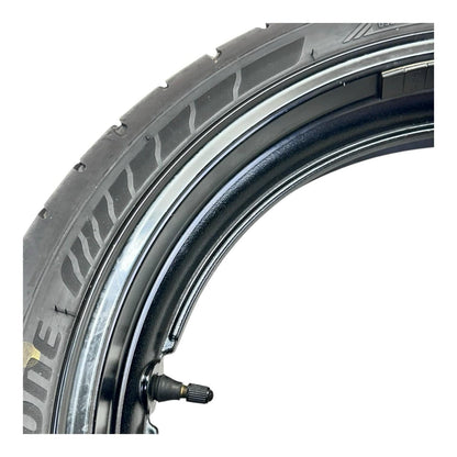 1999 - 2007 SUZUKI HAYABUSA FRONT WHEEL RIM TIRE RUBBER BLACK STOCK OEM