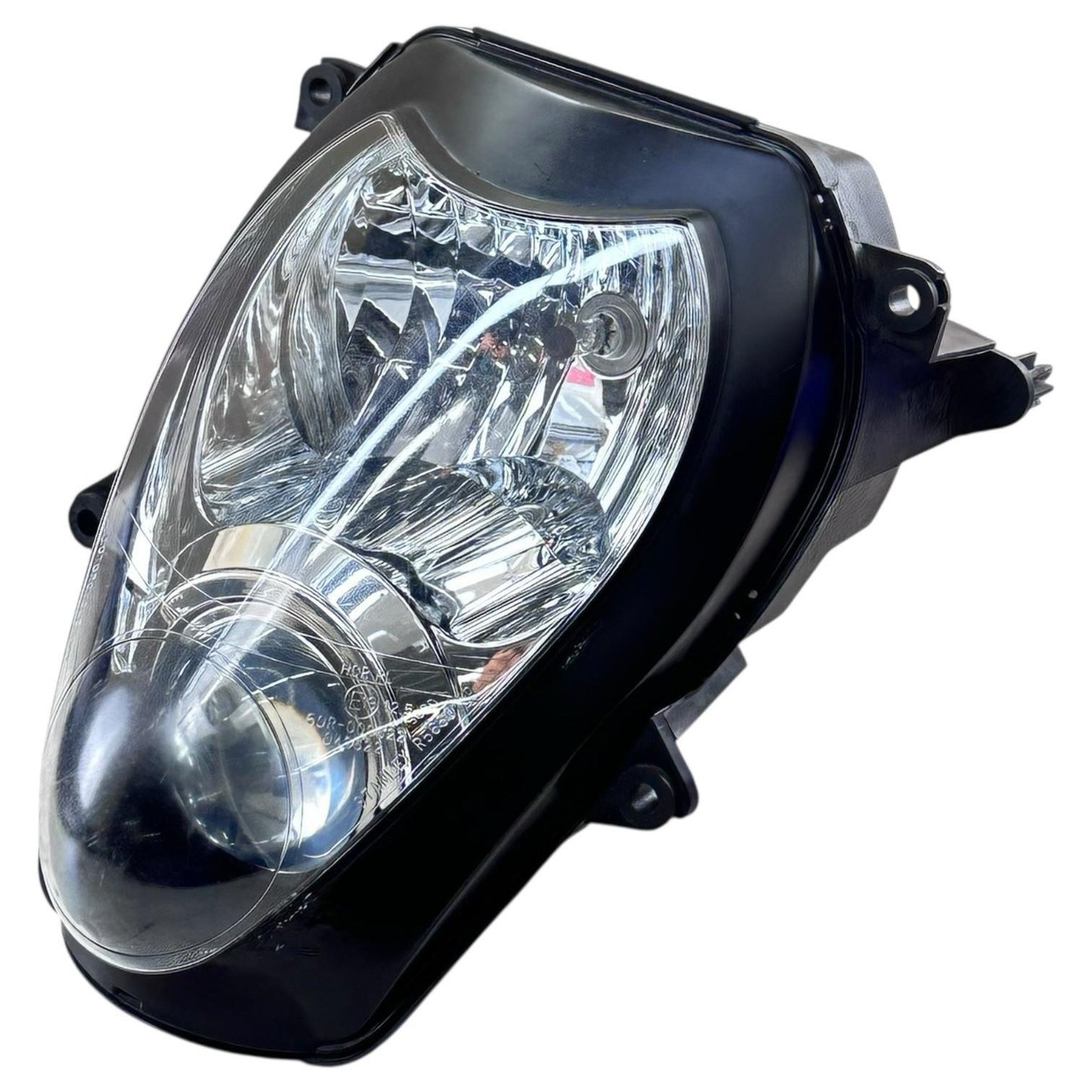 1999 - 2007 SUZUKI HAYABUSA FRONT HEADLIGHT LAMP LENS HOUSING UNIT STOCK OEM