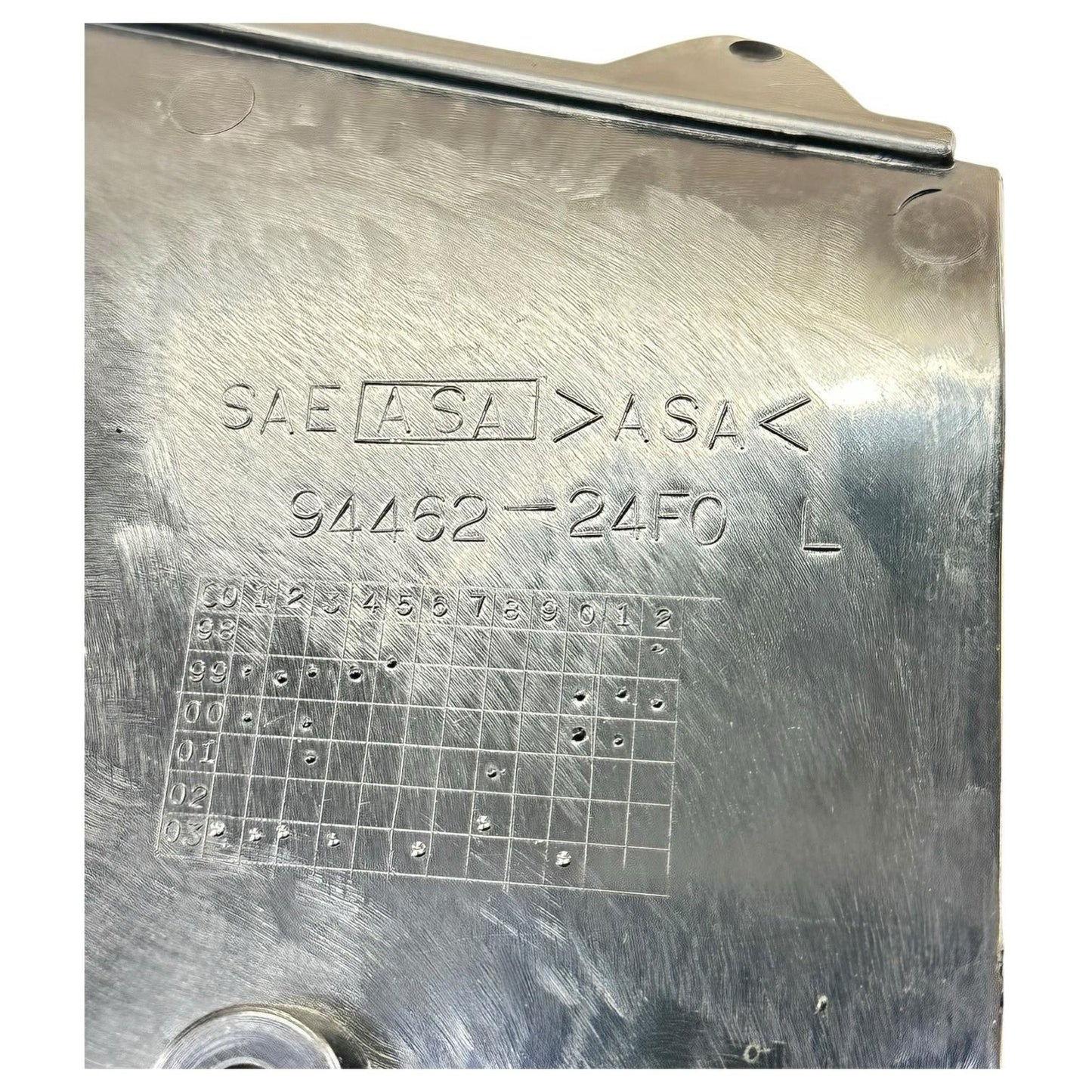 1999 - 2007 SUZUKI HAYABUSA LEFT INNER COWL FAIRNG PLASTIC PANEL 94462-24F0 OEM