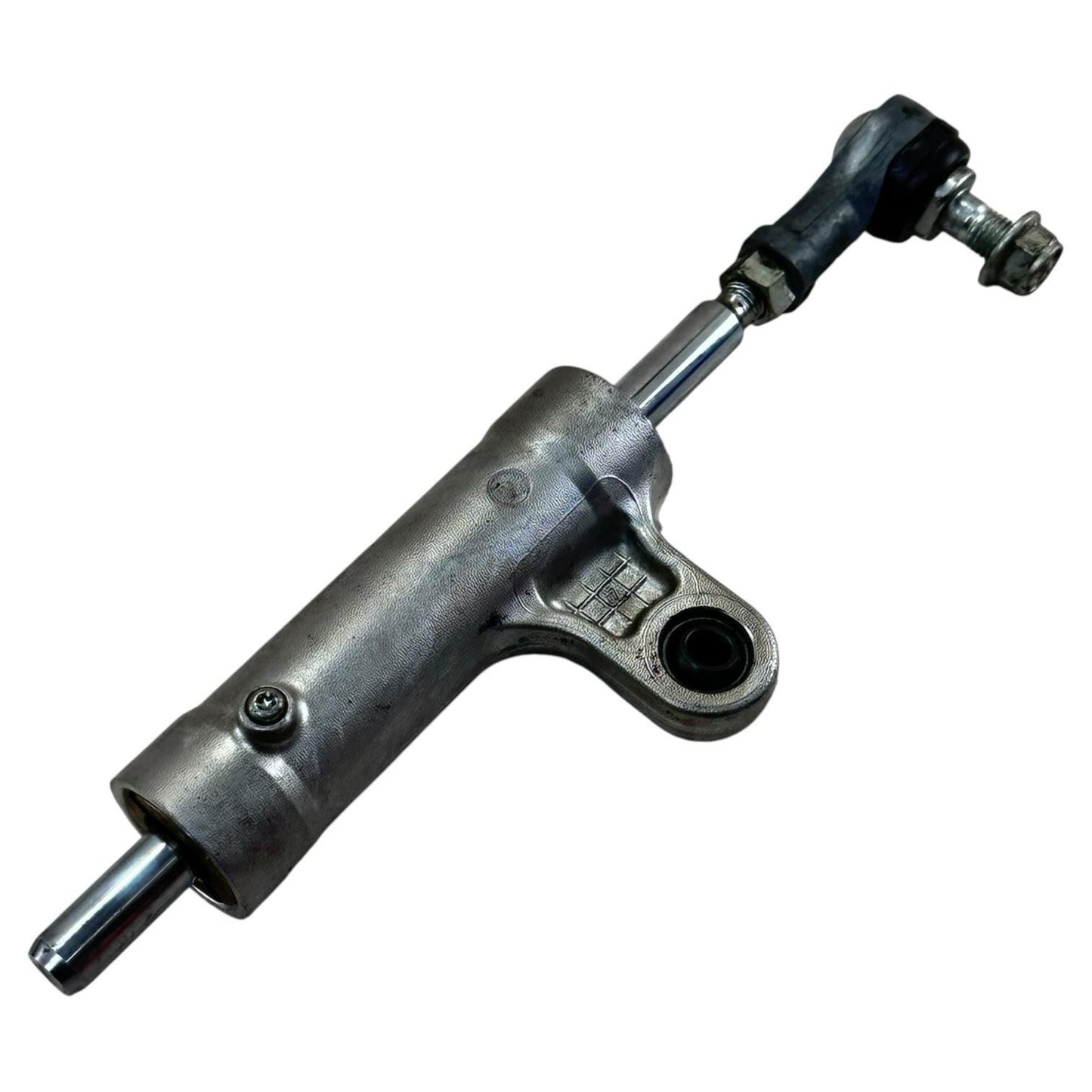 1999 - 2007 SUZUKI HAYABUSA STEERING STABILIZER DAMPER BOLT SILVER STOCK OEM