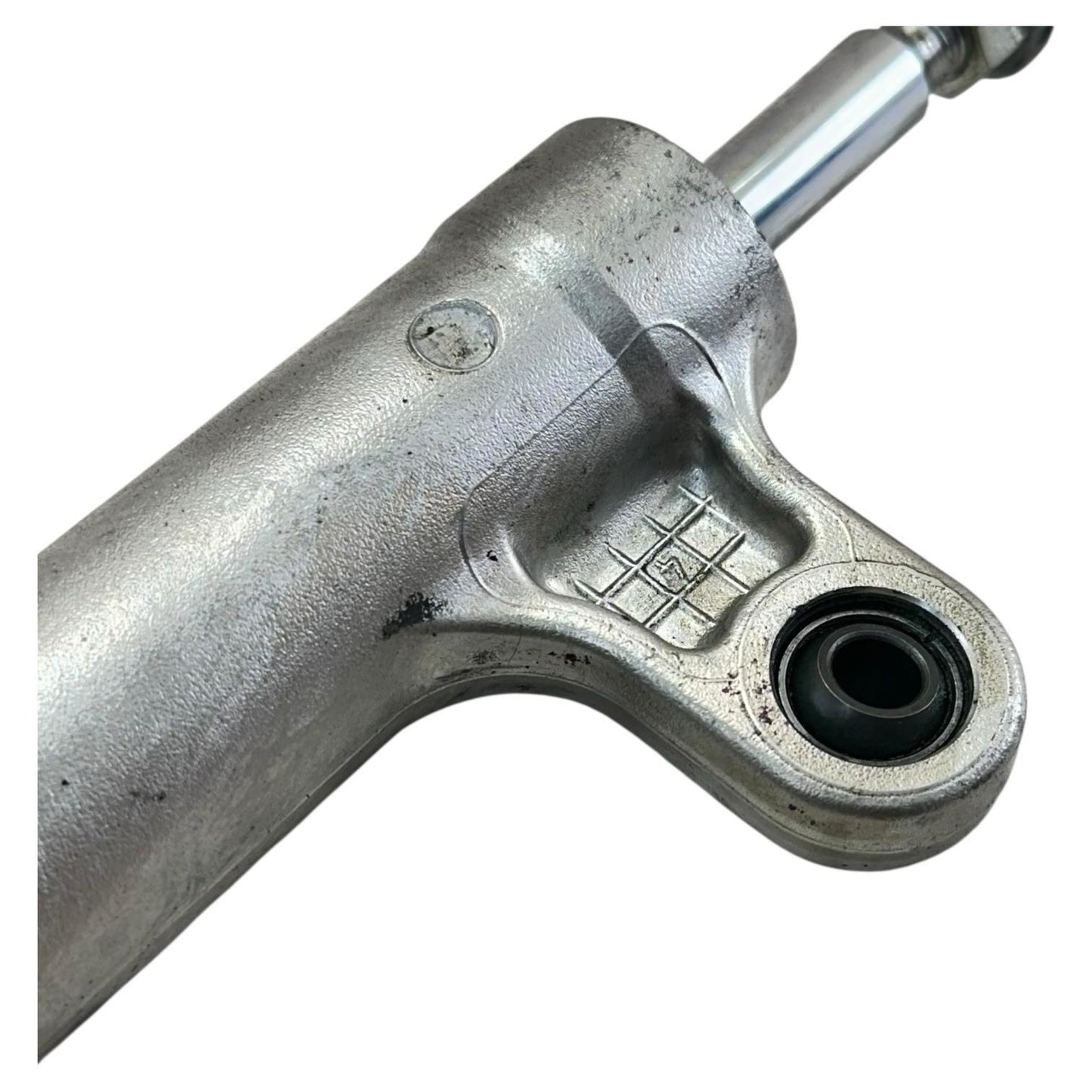 1999 - 2007 SUZUKI HAYABUSA STEERING STABILIZER DAMPER BOLT SILVER STOCK OEM