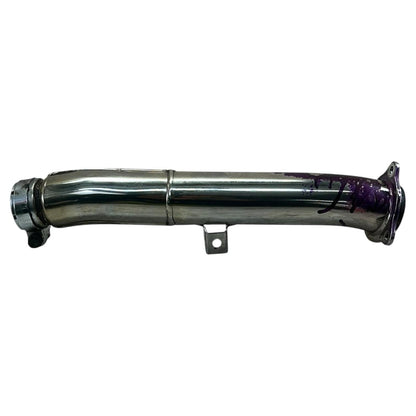 1999 - 2007 SUZUKI HAYABUSA EXHAUST MIDPIPE MUFFLER MIDDLE PIPE *DENTED/STAINED*