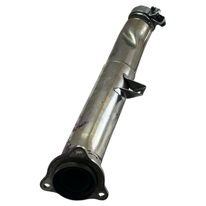 1999 - 2007 SUZUKI HAYABUSA EXHAUST MIDPIPE MUFFLER MIDDLE PIPE *DENTED/STAINED*