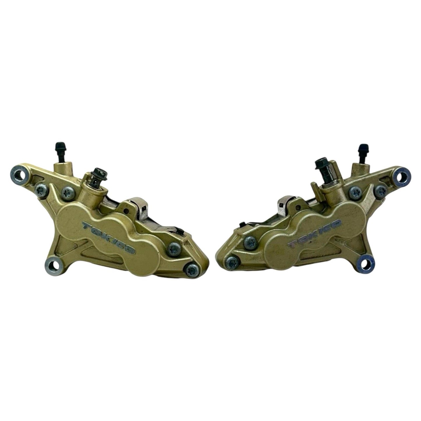1999 - 2007 SUZUKI HAYABUSA FRONT BRAKE CALIPERS LEFT RIGHT SET PAIR PADS TOKICO