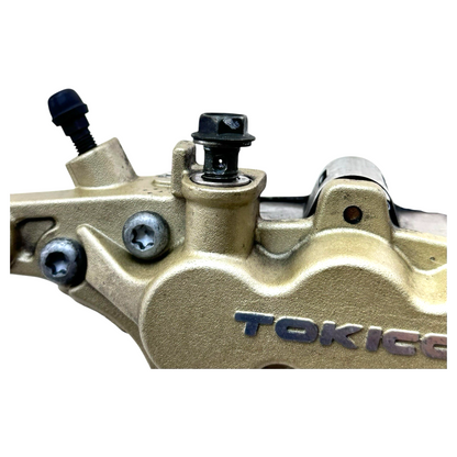 1999 - 2007 SUZUKI HAYABUSA FRONT BRAKE CALIPERS LEFT RIGHT SET PAIR PADS TOKICO