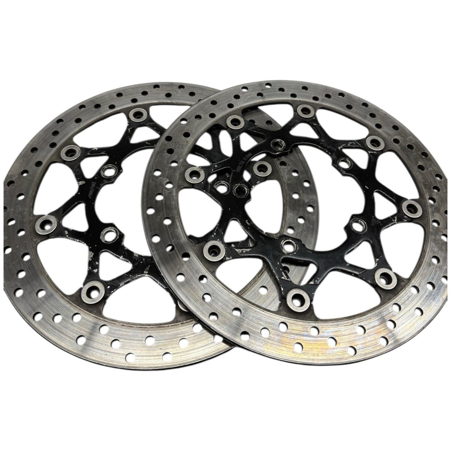 2005 2006 SUZUKI GSXR 1000 FRONT BRAKE ROTORS DISC DISC LEFT RIGHT STRAIGHT