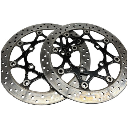 2005 2006 SUZUKI GSXR 1000 FRONT BRAKE ROTORS DISC DISC LEFT RIGHT STRAIGHT