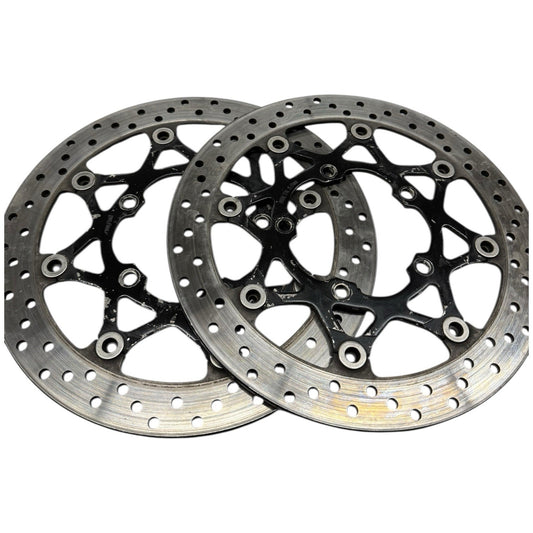 2005 2006 SUZUKI GSXR 1000 FRONT BRAKE ROTORS DISC DISC LEFT RIGHT STRAIGHT