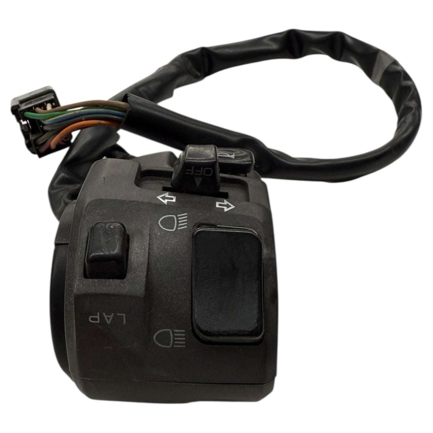 2006 2007 KAWASAKI NINJA ZX10R HEADLIGHT SWITCH LEFT HANDLEBAR TURN HORN STOCK