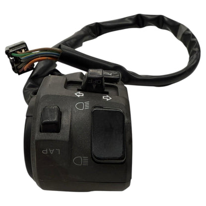 2006 2007 KAWASAKI NINJA ZX10R HEADLIGHT SWITCH LEFT HANDLEBAR TURN HORN STOCK