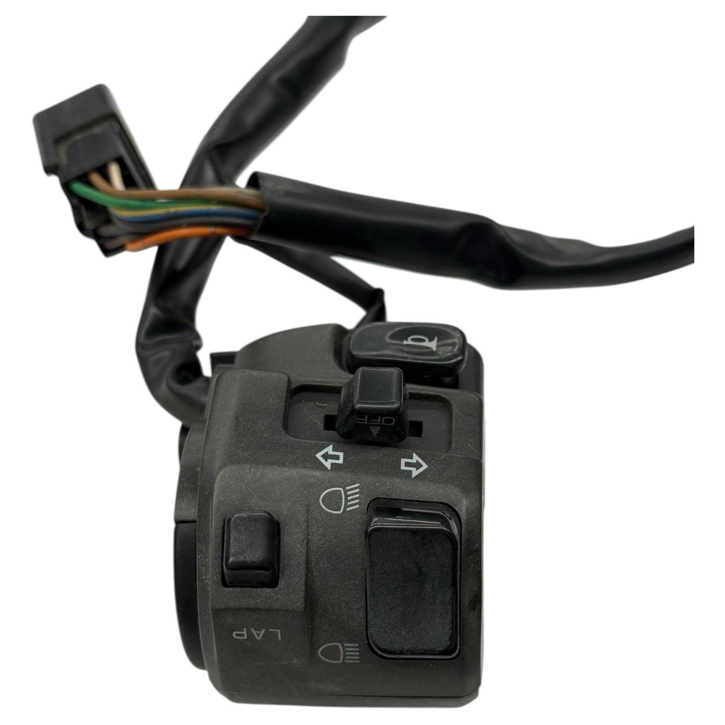 2006 2007 KAWASAKI NINJA ZX10R HEADLIGHT SWITCH LEFT HANDLEBAR TURN HORN STOCK