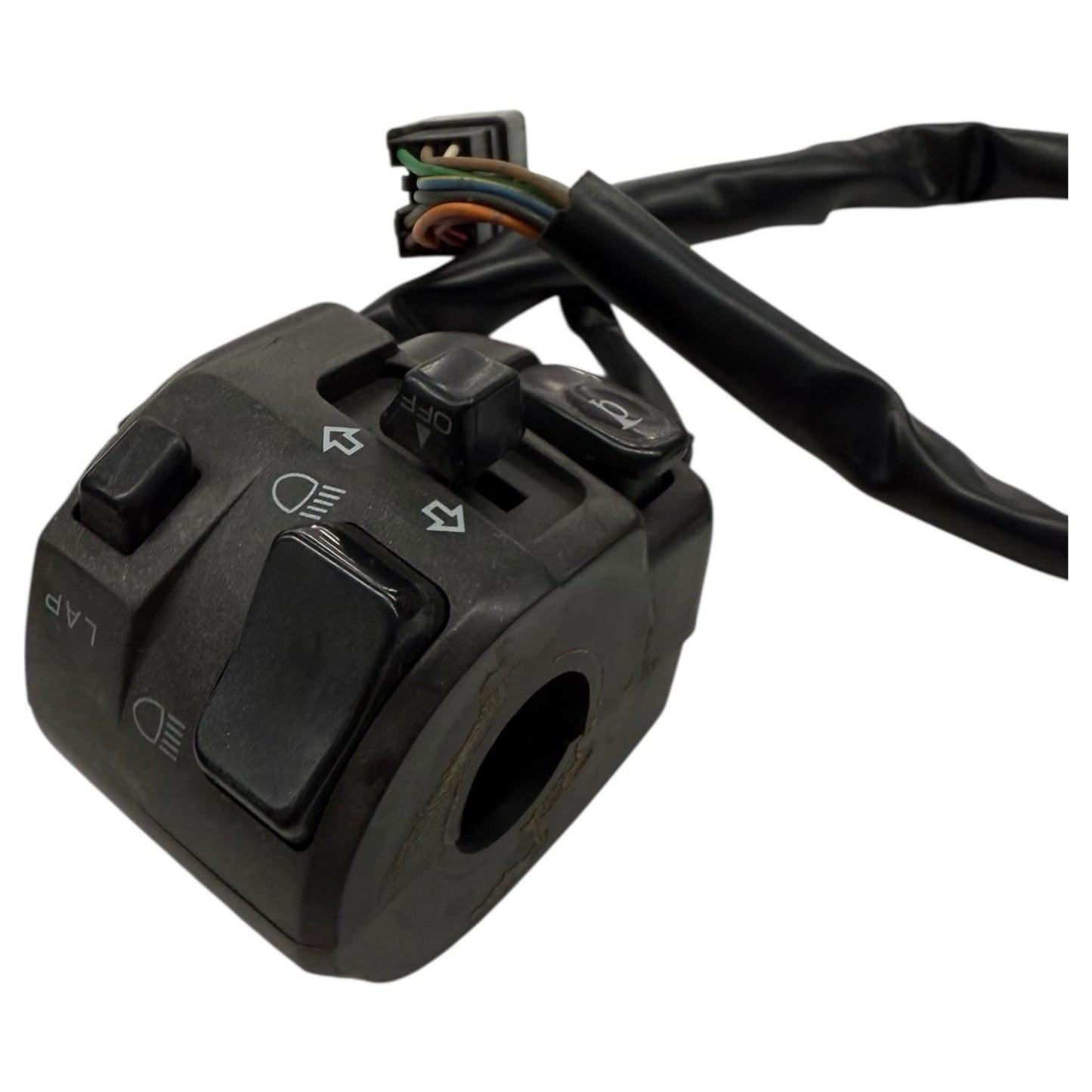 2006 2007 KAWASAKI NINJA ZX10R HEADLIGHT SWITCH LEFT HANDLEBAR TURN HORN STOCK