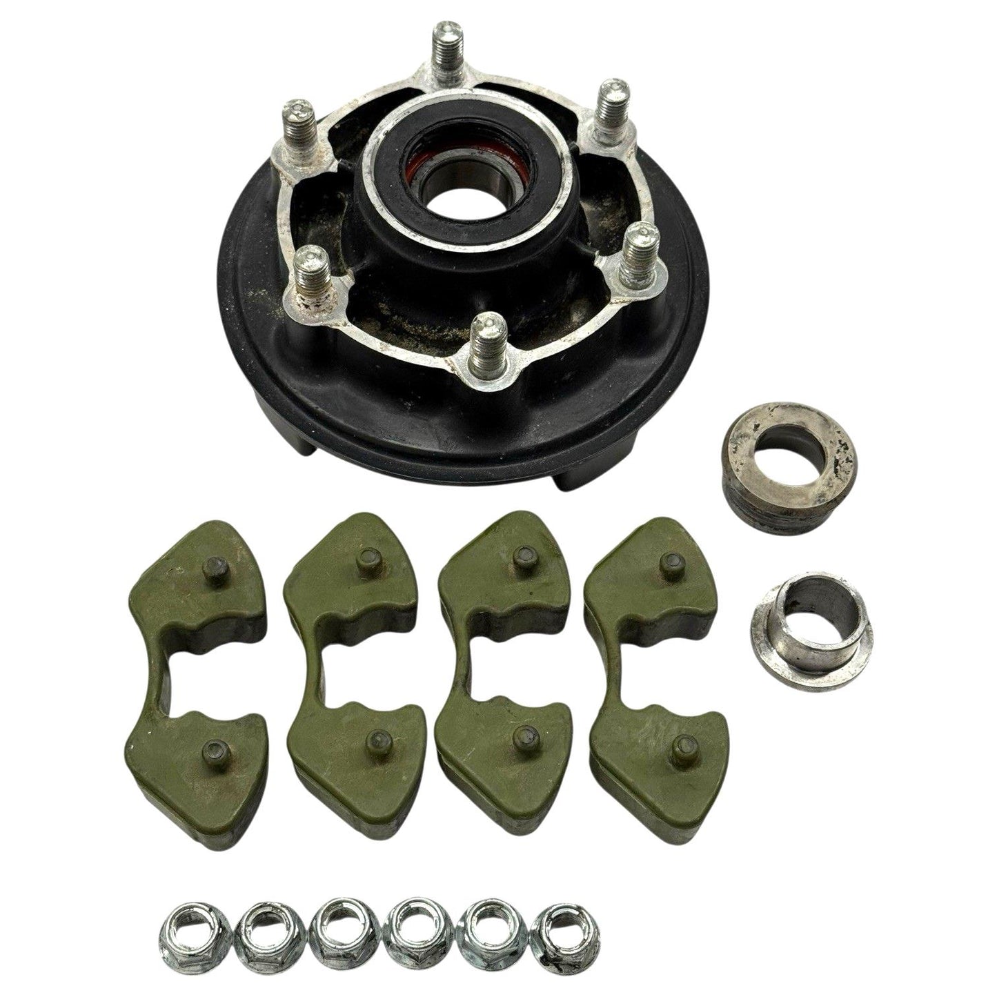 2006 2007 KAWASAKI NINJA ZX10R REAR HUB CUSH DRIVE ASSEMBLY WHEEL SPROCKET STOCK