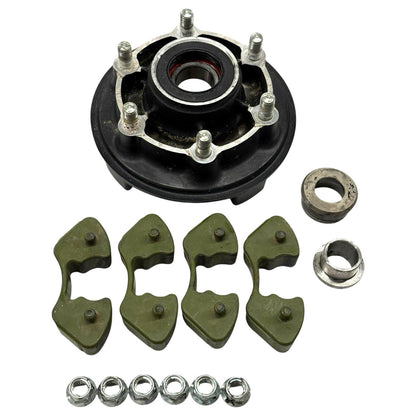 2006 2007 KAWASAKI NINJA ZX10R REAR HUB CUSH DRIVE ASSEMBLY WHEEL SPROCKET STOCK