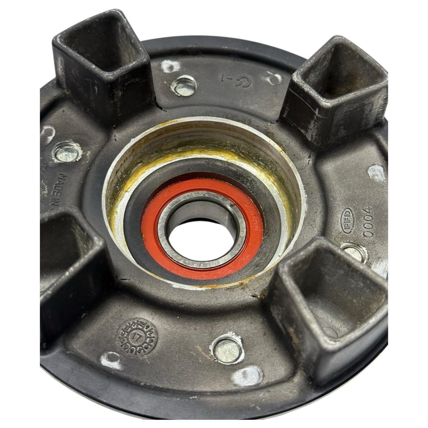 2006 2007 KAWASAKI NINJA ZX10R REAR HUB CUSH DRIVE ASSEMBLY WHEEL SPROCKET STOCK