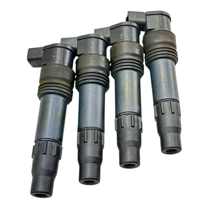 1999 - 2007 SUZUKI HAYABUSA IGNITION COILS COIL SPARK PLUG CAPS SET 33410-24F10