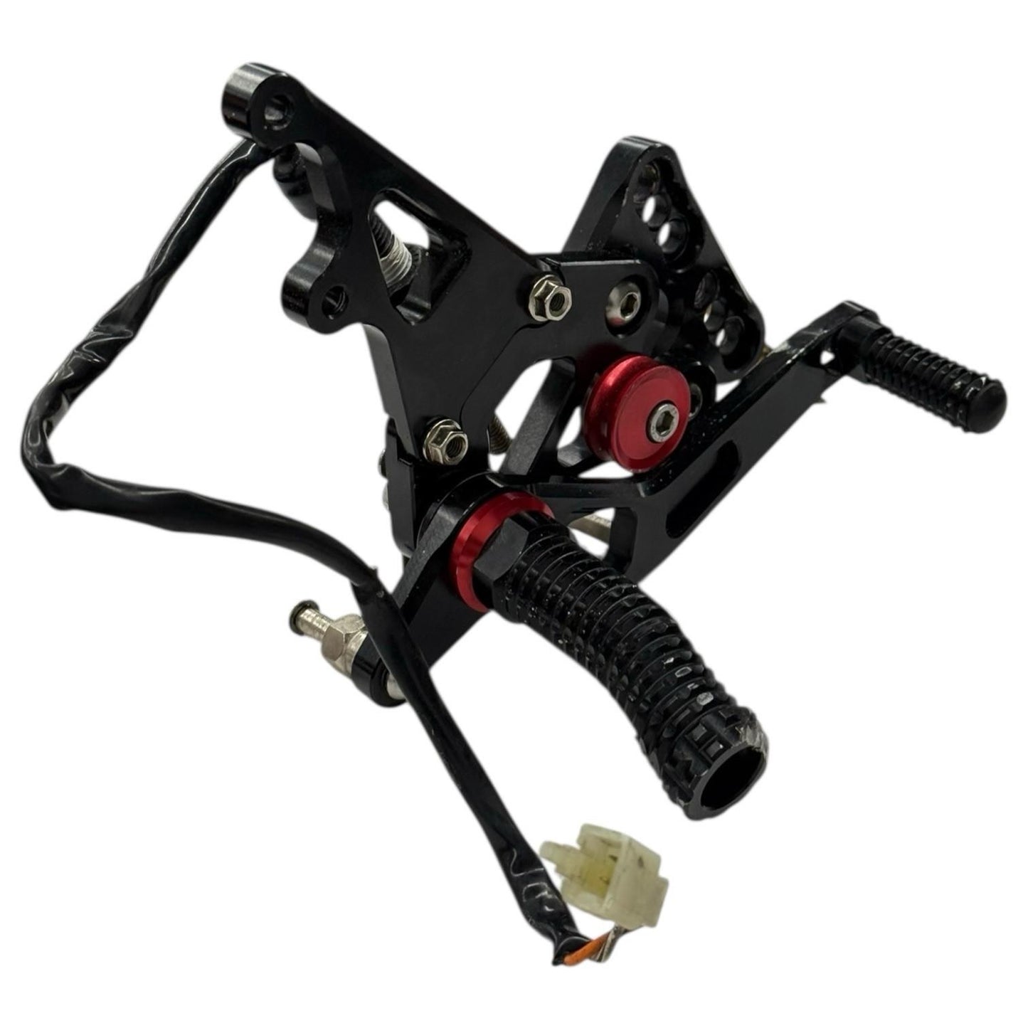 2005 2006 SUZUKI GSXR1000 ARASHI REARSETS LEFT RIGHT HEEL GUARD FOOT PEGS REAR