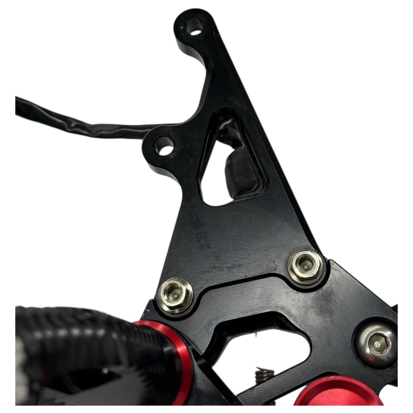 2005 2006 SUZUKI GSXR1000 ARASHI REARSETS LEFT RIGHT HEEL GUARD FOOT PEGS REAR