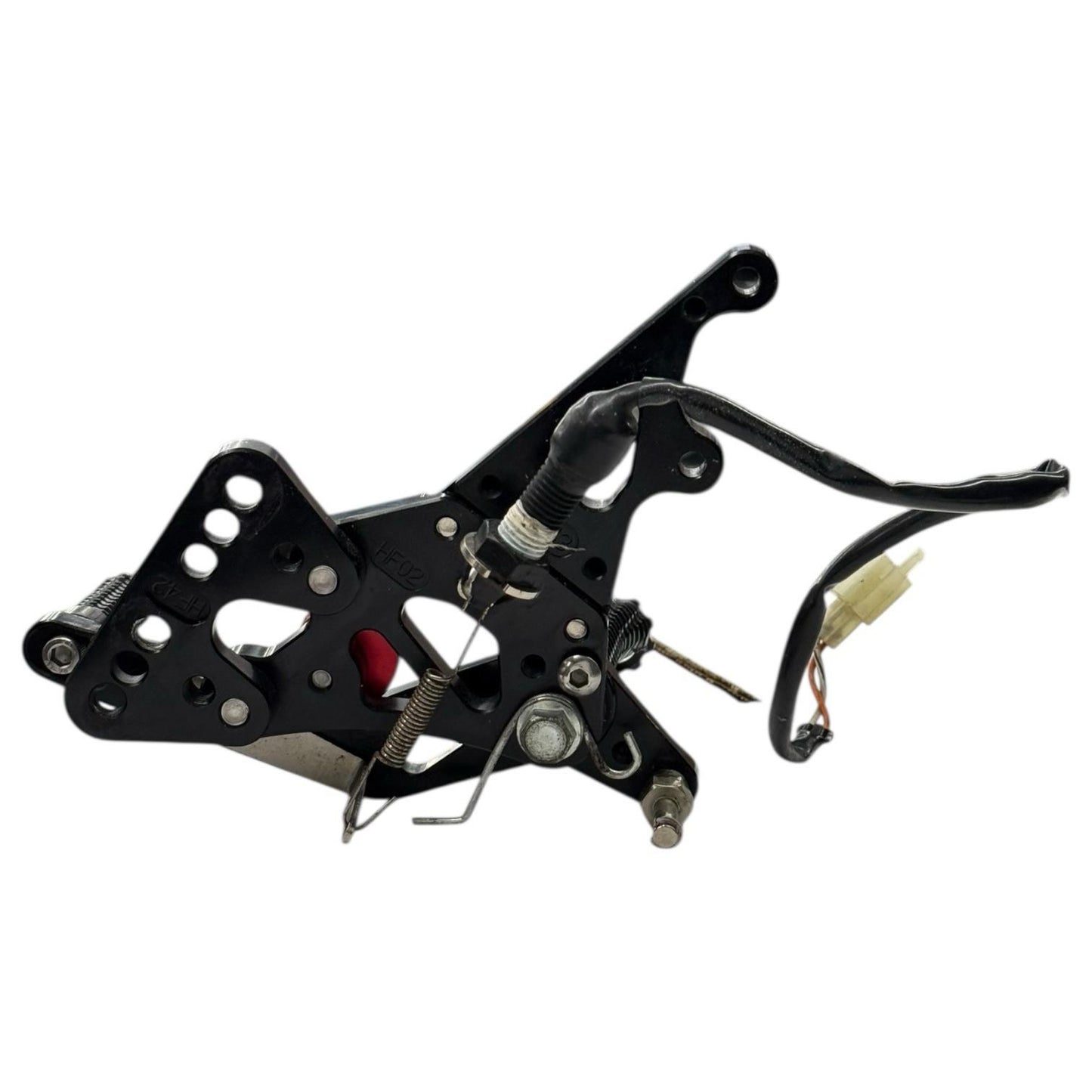 2005 2006 SUZUKI GSXR1000 ARASHI REARSETS LEFT RIGHT HEEL GUARD FOOT PEGS REAR