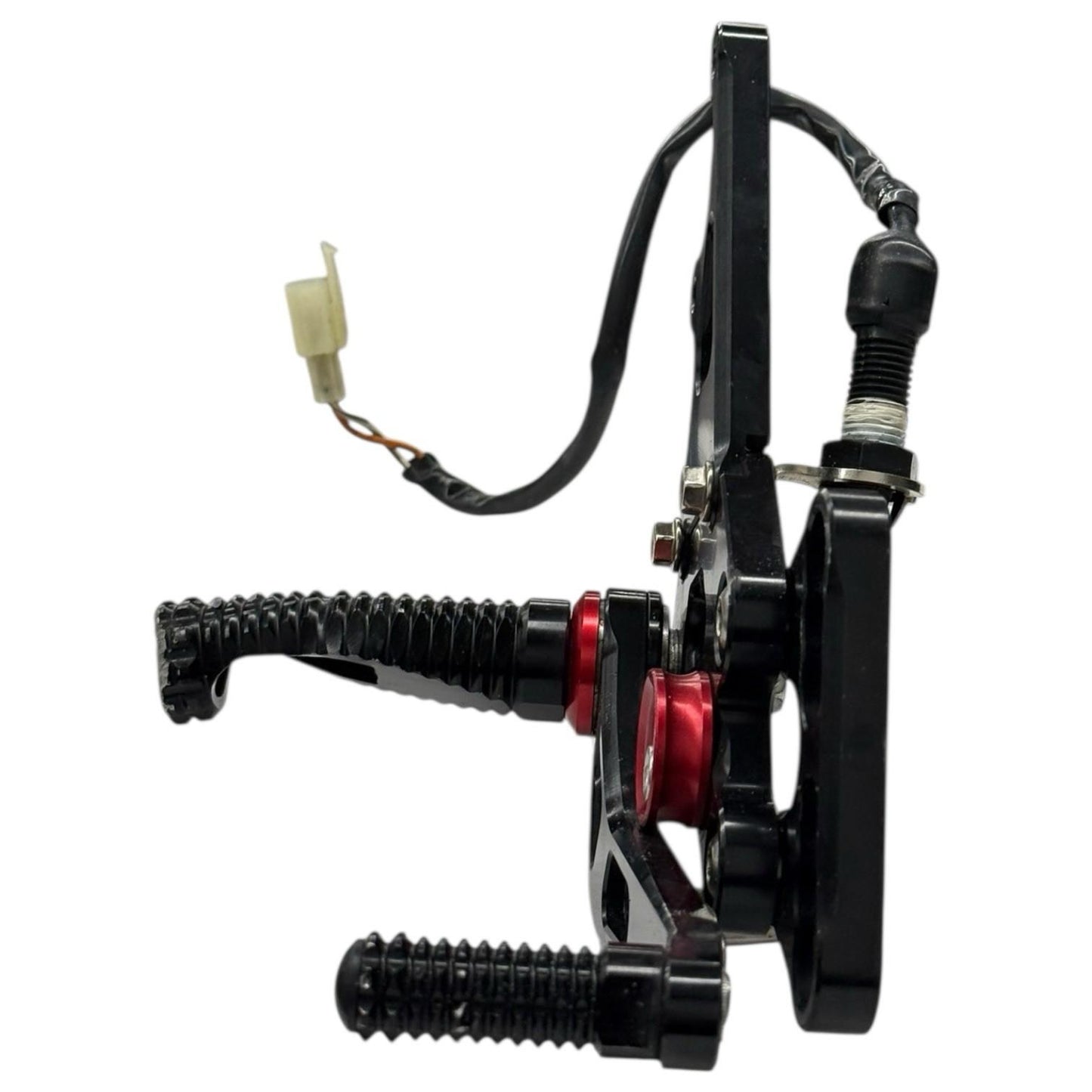 2005 2006 SUZUKI GSXR1000 ARASHI REARSETS LEFT RIGHT HEEL GUARD FOOT PEGS REAR