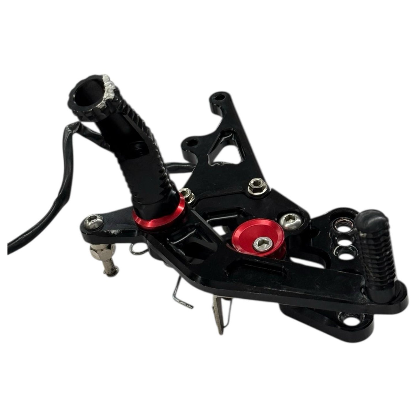 2005 2006 SUZUKI GSXR1000 ARASHI REARSETS LEFT RIGHT HEEL GUARD FOOT PEGS REAR