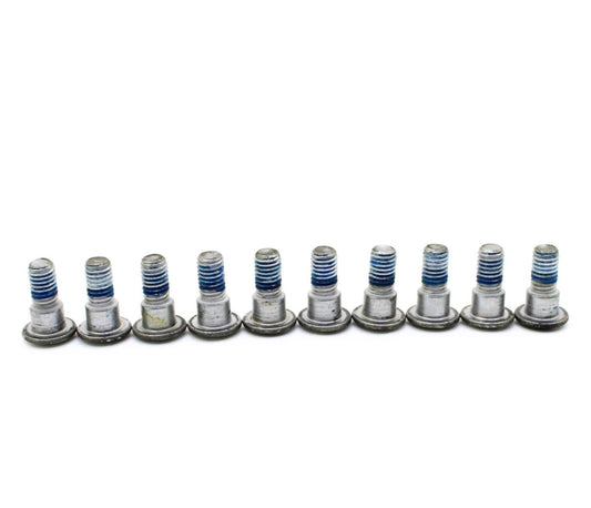 2004 - 2024 SUZUKI GSXR 1000 FRONT ROTOR BOLTS COMPLETE HARDWARE SILVER