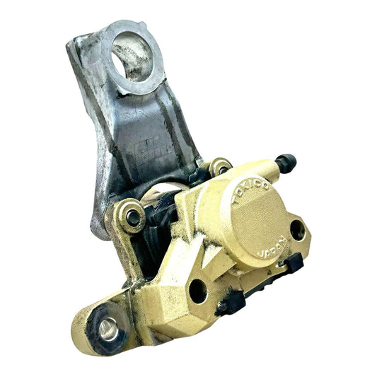 1999 - 2007 SUZUKI HAYABUSA REAR BRAKE CALIPER BACK PADS BRACKET TOKICO YELLOW