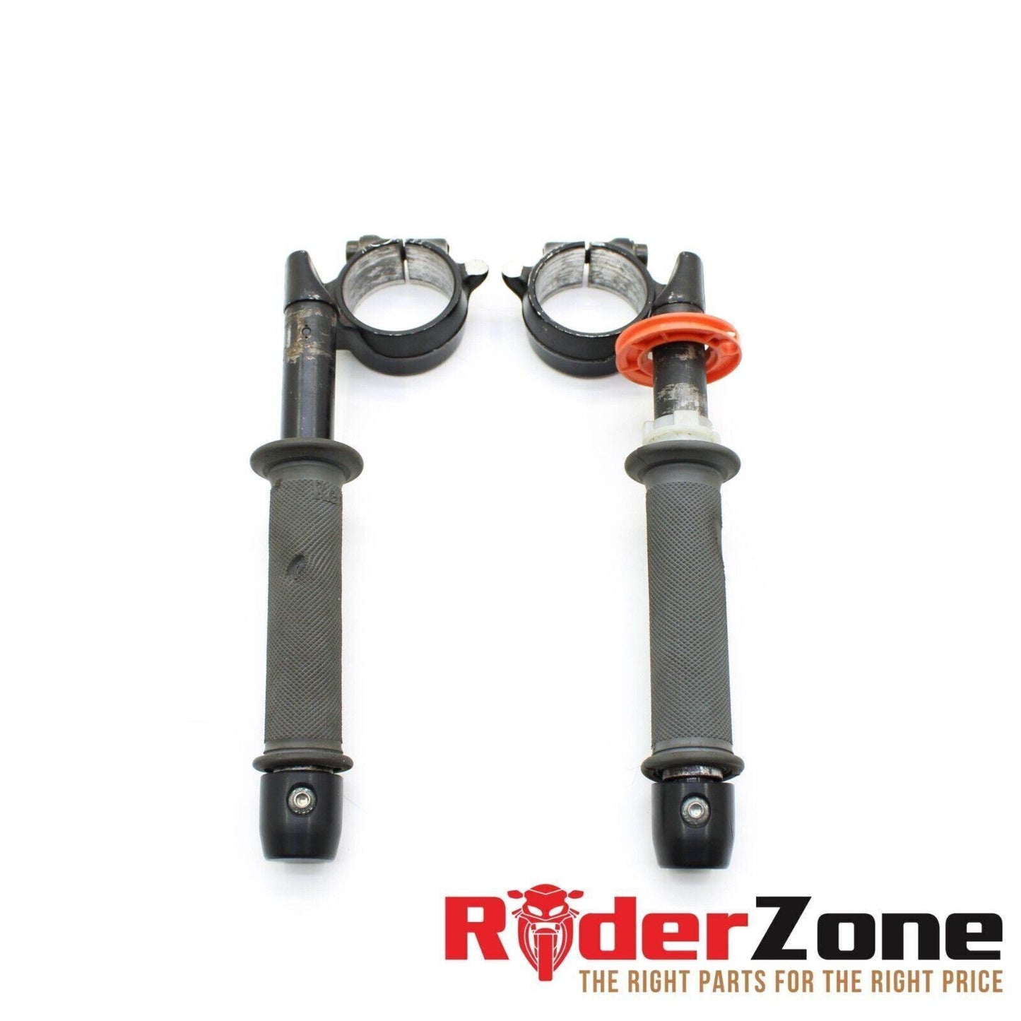 2004 2005 HONDA CBR1000RR HANDLE BAR CLIP ON SET LEFT RIGHT GRIP STRAIGHT