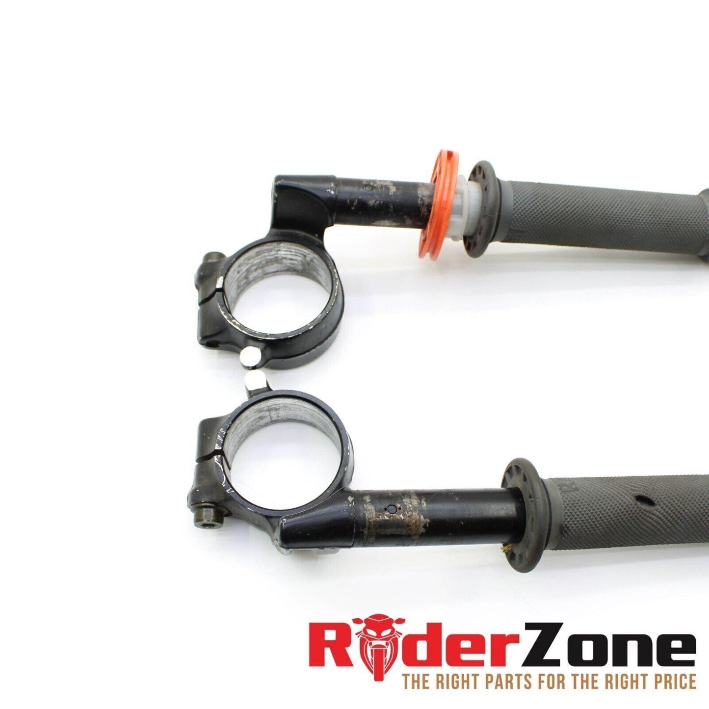 2004 2005 HONDA CBR1000RR HANDLE BAR CLIP ON SET LEFT RIGHT GRIP STRAIGHT