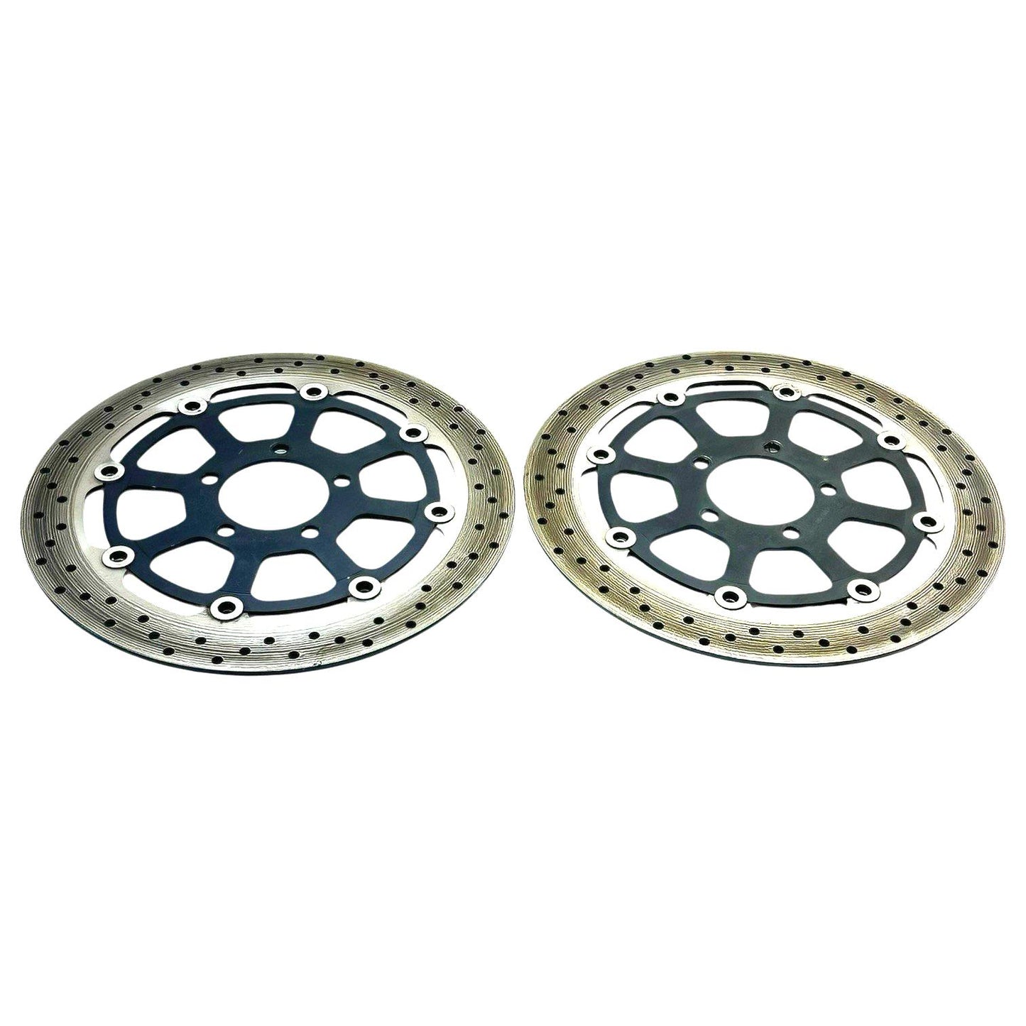 1999 - 2007 SUZUKI HAYABUSA FRONT BRAKE ROTORS DISCS FRONT LEFT SET PAIR STOCK