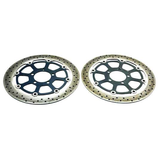 1999 - 2007 SUZUKI HAYABUSA FRONT BRAKE ROTORS DISCS FRONT LEFT SET PAIR STOCK