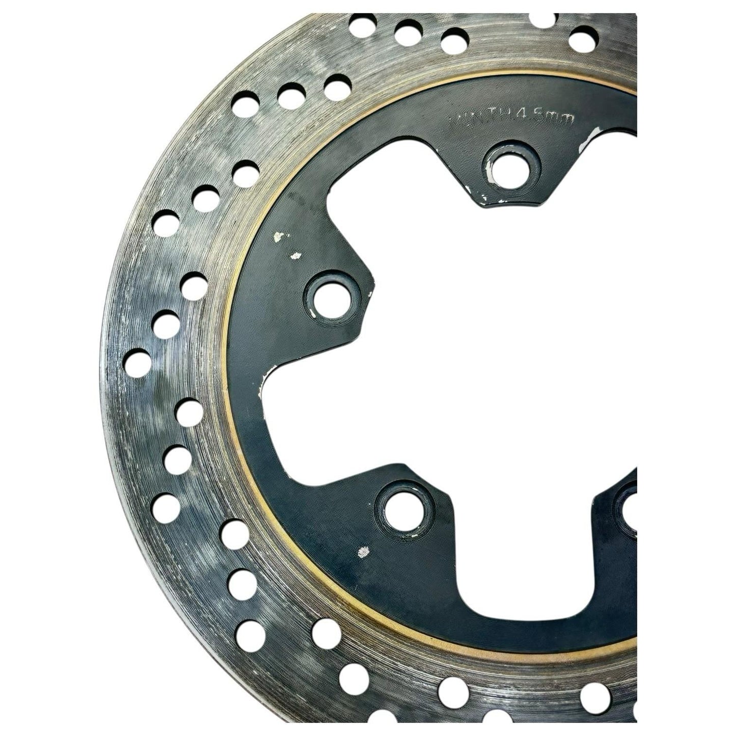 1999 - 2007 SUZUKI HAYABUSA REAR BRAKE ROTOR BACK WHEEL RIM DISC STRAIGHT STOCK