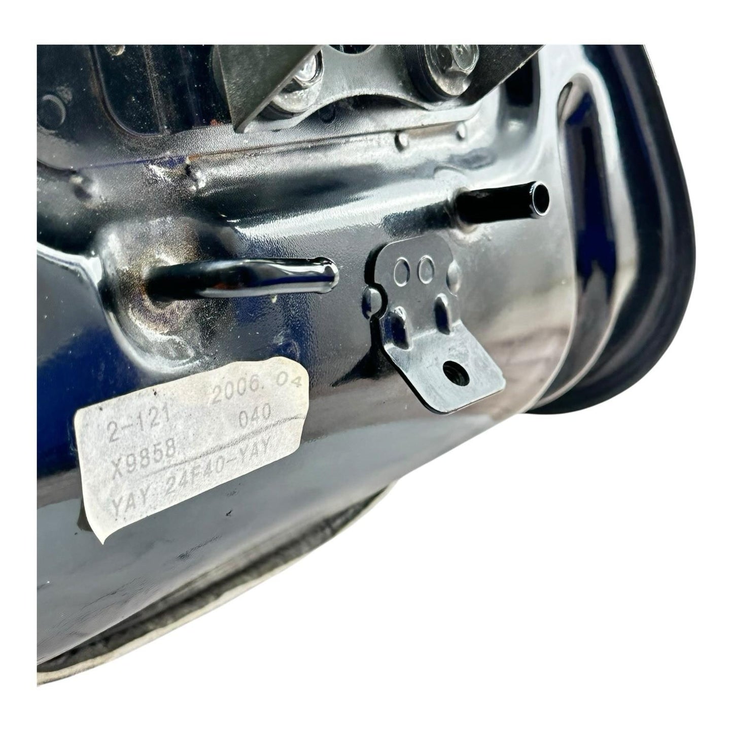 1999 - 2007 SUZUKI HAYABUSA GAS TANK FUEL PETROL RESERVOIR BLACK STOCK *DAMAGE*