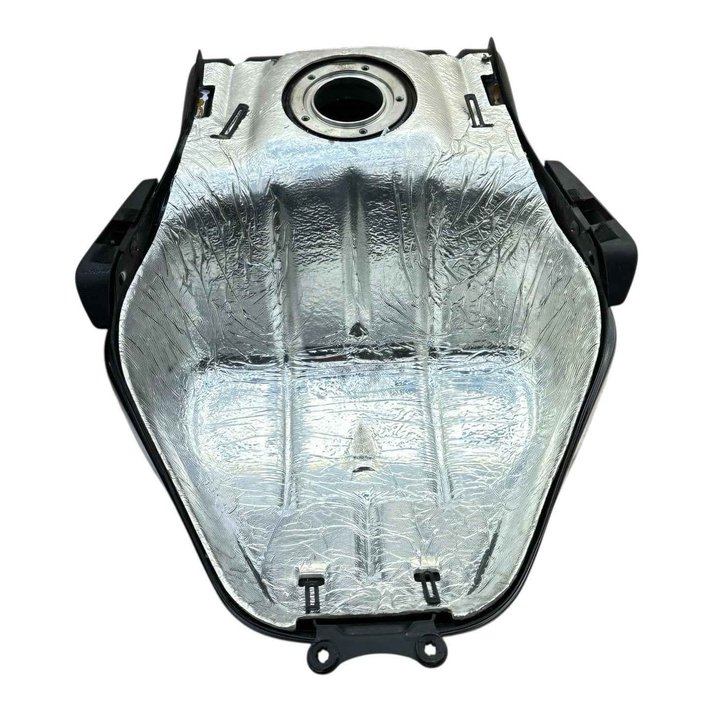 1999 - 2007 SUZUKI HAYABUSA GAS TANK FUEL PETROL RESERVOIR BLACK STOCK *DAMAGE*