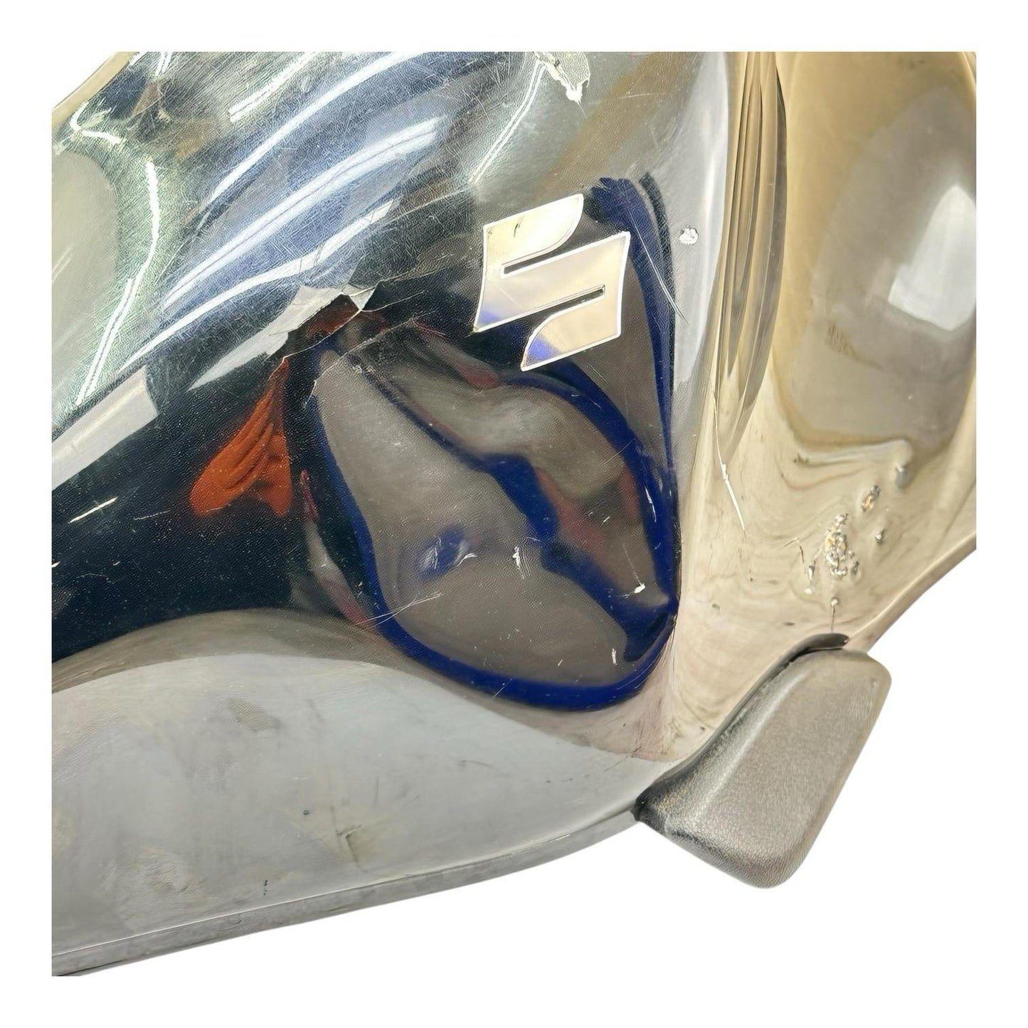 1999 - 2007 SUZUKI HAYABUSA GAS TANK FUEL PETROL RESERVOIR BLACK STOCK *DAMAGE*