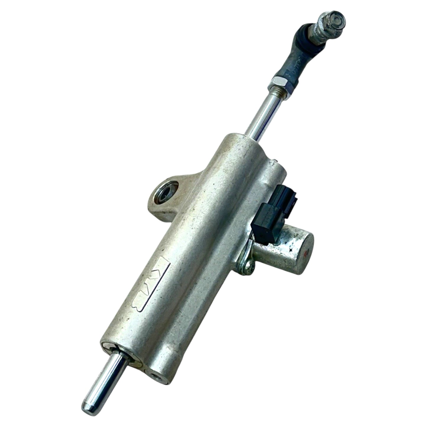 2007 2008 SUZUKI GSXR 1000 STEERING STABILIZER DAMPER BOLT SILVER STOCK OEM