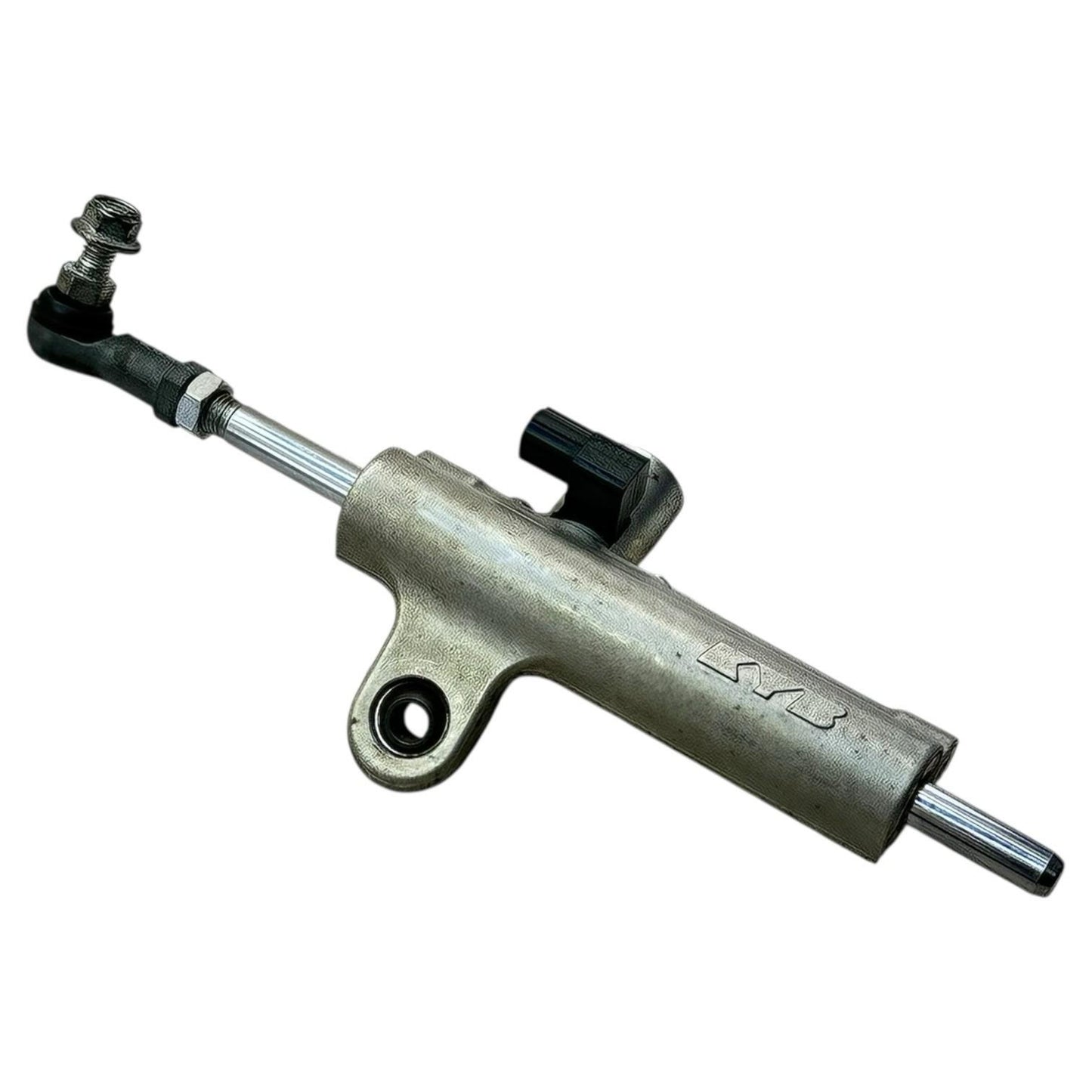 2007 2008 SUZUKI GSXR 1000 STEERING STABILIZER DAMPER BOLT SILVER STOCK OEM