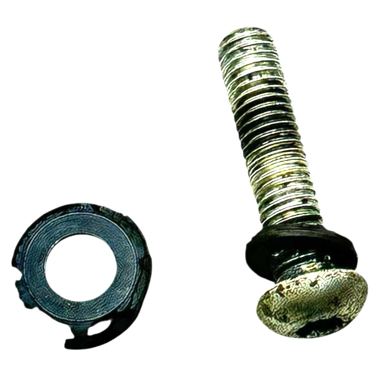 2007 2008 SUZUKI GSXR 1000 STEERING STABILIZER DAMPER BOLT SILVER STOCK OEM