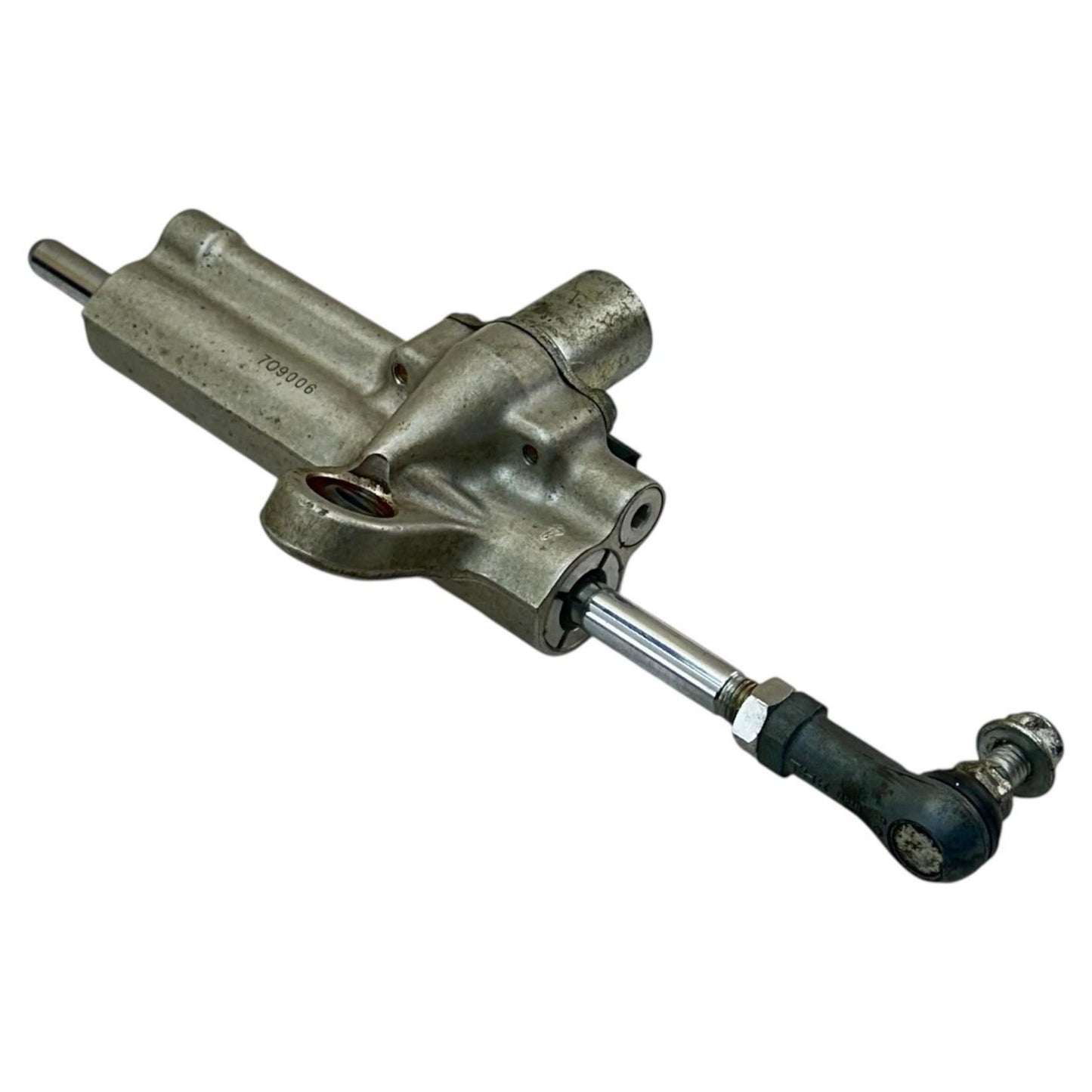 2007 2008 SUZUKI GSXR 1000 STEERING STABILIZER DAMPER BOLT SILVER STOCK OEM