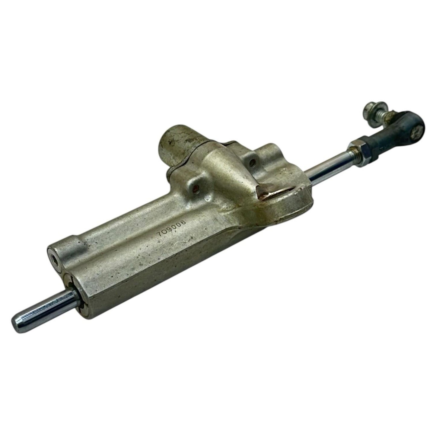 2007 2008 SUZUKI GSXR 1000 STEERING STABILIZER DAMPER BOLT SILVER STOCK OEM