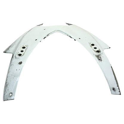 2007 2008 SUZUKI GSXR 1000 FRONT HEADLIGHT COWL NOSE FAIRING WHITE *SCUFFED*