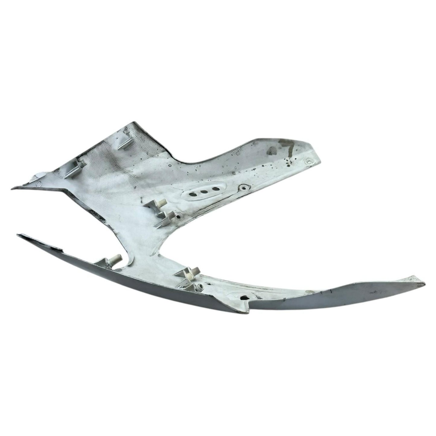 2007 2008 SUZUKI GSXR 1000 FRONT HEADLIGHT COWL NOSE FAIRING WHITE *SCUFFED*