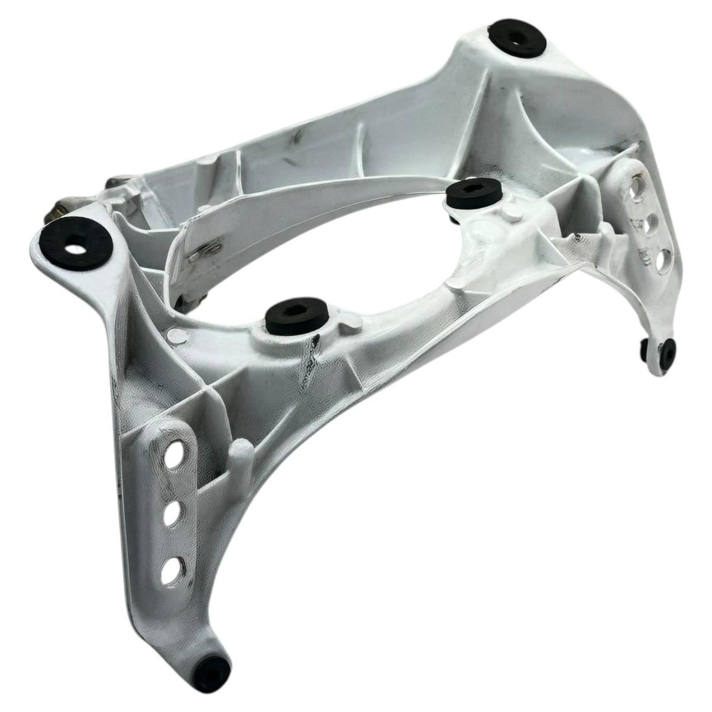 2007 2008 SUZUKI GSXR 1000 FRONT FAIRING STAY UPPER MIRROR GAUGES BRACKET WHITE